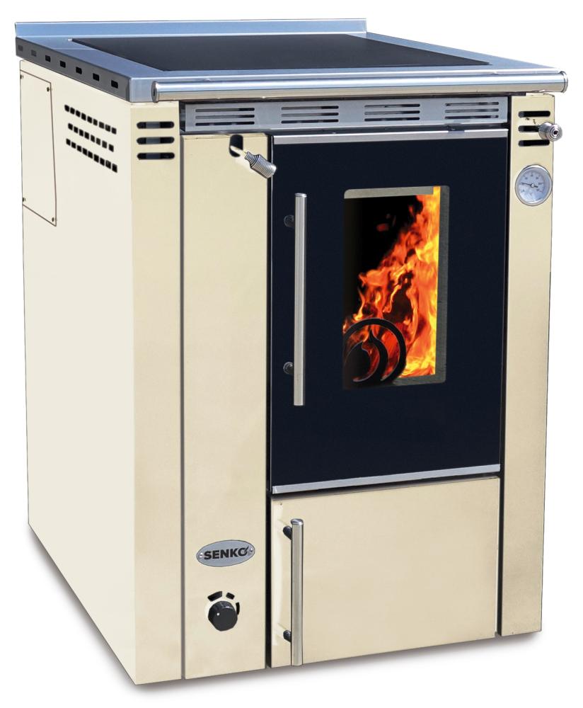 Küchenherd wasserführend SENKO C-20 Premium Rechts/Links Creme 25 kW - Bild 11 von 11