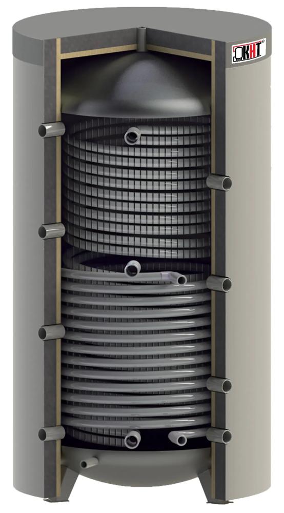 KHT Hygienespeicher HPH 200 L 0-1 WT Kombispeicher Heizungsspeicher  - Bild 6 von 6