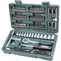 vXL Brüder Mannesmann 130-teiliges Bit und Steckschlüssel-Set