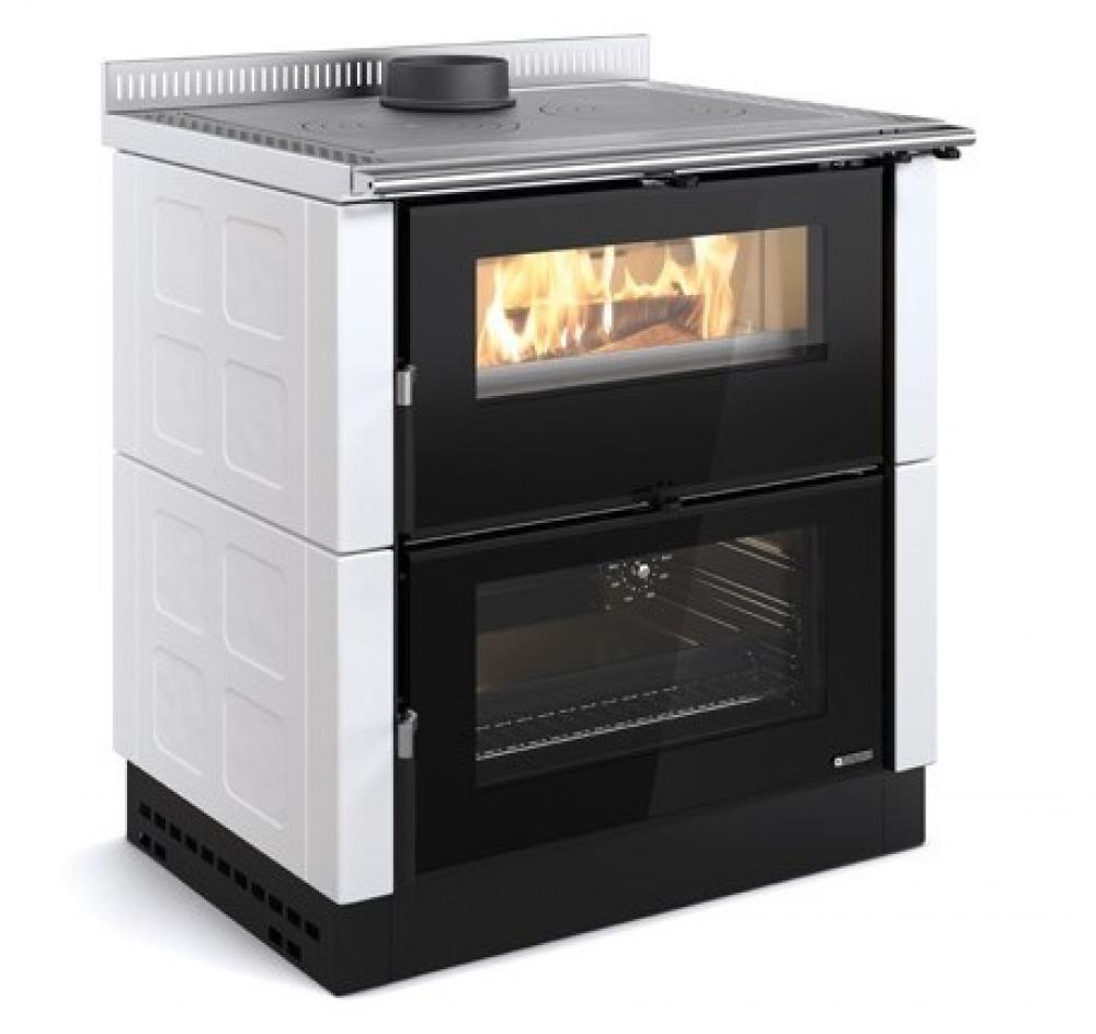 La Nordica Küchenherd Verona XXL Majolika Weiss Infinity 7 kW La Nordica Küchenherd Verona XXL Majolika Weiss Infinity 7 kW