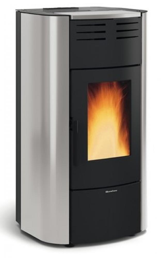 EXTRAFLAME Pelletofen wasserführend Raffaello Idro H18 Stahl Hellgrau 21,5 kW EXTRAFLAME Pelletofen wasserführend Raffaello Idro H18 Stahl Hellgrau 21,5 kW