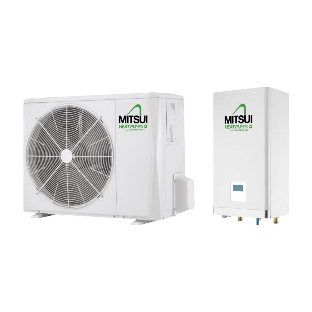 Mitsui Inverter Luft Wasser Wärmepumpe Split 6 kW R32 230V Mitsui Inverter Luft Wasser Wärmepumpe Split 6 kW R32 230V