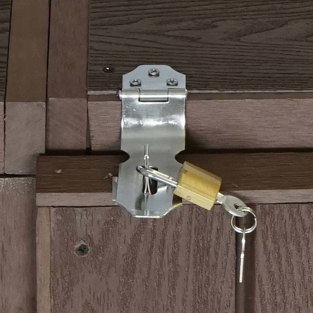 HW Mülltonnenbox HWC-J28 Erweiterung 1-2 er Premium Metall WPC braun - Holzoptik HW Mülltonnenbox HWC-J28 Erweiterung 1-2 er Premium Metall WPC braun - Holzoptik