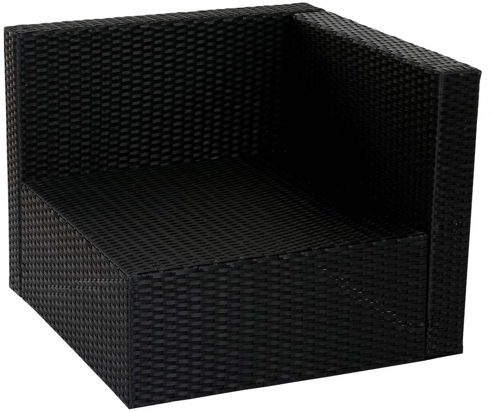 HW Gartenmöbel HWC-D24 Multi Loungegruppe Poly-Rattan Anthrazit/Dunkelgrau Tisch 60x60cm HW Gartenmöbel HWC-D24 Multi Loungegruppe Poly-Rattan Anthrazit/Dunkelgrau Tisch 60x60cm
