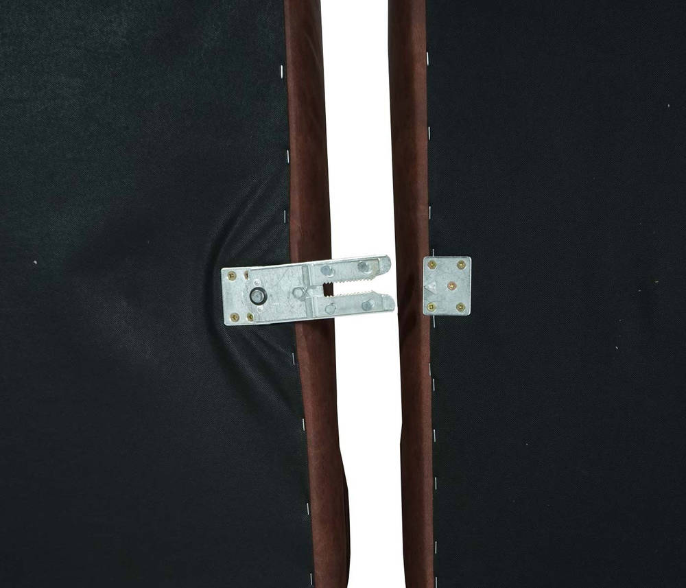 HW Eck-Sofa HWC-J59 Ottomane links Kunstleder braun HW Eck-Sofa HWC-J59 Ottomane links Kunstleder braun