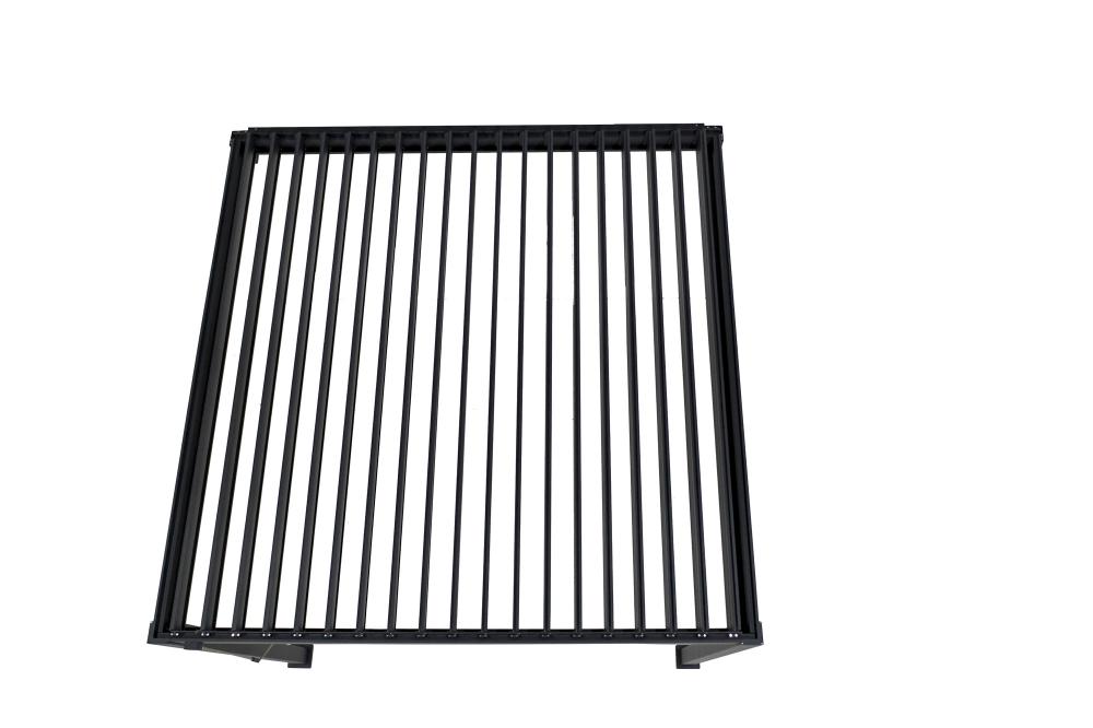 MI Pergola 111 DELUXE Lamellen-Dach 11 cm Alu-Gestell Anthrazit 3,6x3,6m MI Pergola 111 DELUXE Lamellen-Dach 11 cm Alu-Gestell Anthrazit 3,6x3,6m
