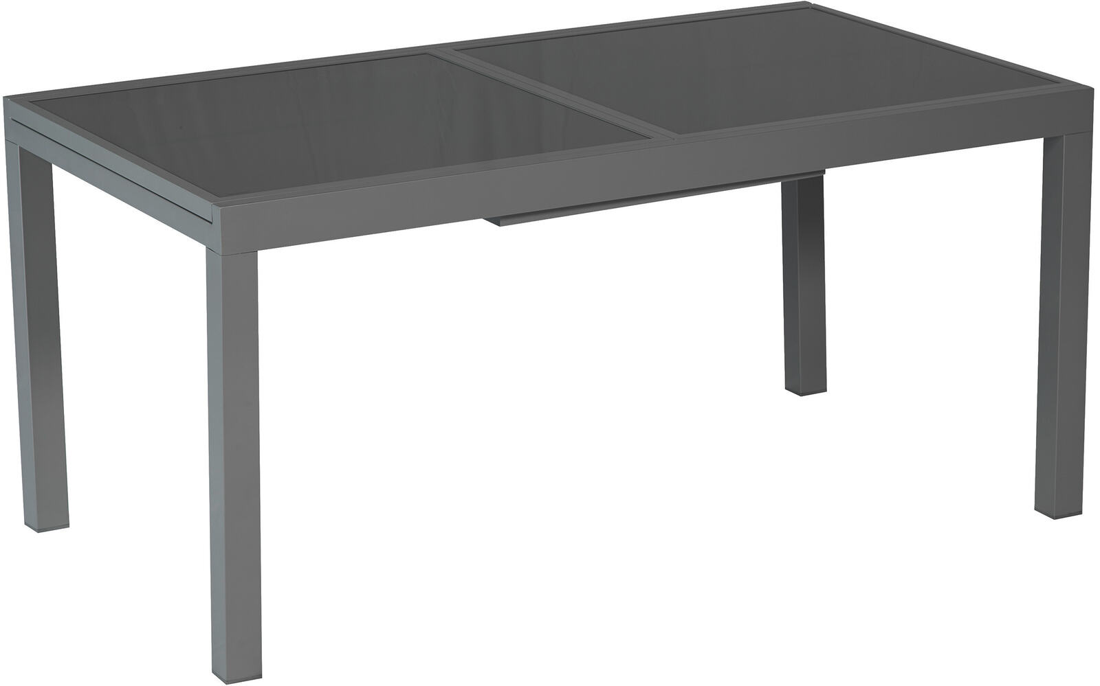 MX Gartenmöbel Siros Set 7tlg. Sessel verstellbar Gasdruckfeder Auflagen Graphit/GRau Glasplatte Ausziehtisch 150/210x90cm MX Gartenmöbel Siros Set 7tlg. Sessel verstellbar Gasdruckfeder Auflagen Graphit/GRau Glasplatte Ausziehtisch 150/210x90cm