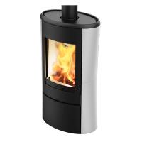 Edilkamin Kaminofen KLASS Weiß Keramik 10 kW