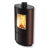 Edilkamin Kaminofen KRIO GL Bronze Stahl 10 kW