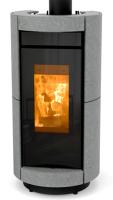 Thermorossi Kaminofen DORICA EVO Wood 10 kW Speckstein