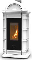 Thermorossi Kaminofen LIENZ EVO Wood 10 kW Keramik Weiß