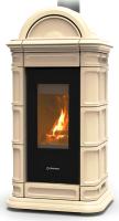 Thermorossi Kaminofen LIENZ EVO Wood 8,5 kW Keramik Beige