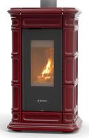Thermorossi Kaminofen SAINT MORITZ EVO Wood 8,5 kW Bordeaux