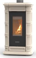 Thermorossi Kaminofen SAINT MORITZ EVO Wood 10 kW Beige
