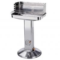 Activa Säulengrill Pisa Edelstahl Ø 54x34cm