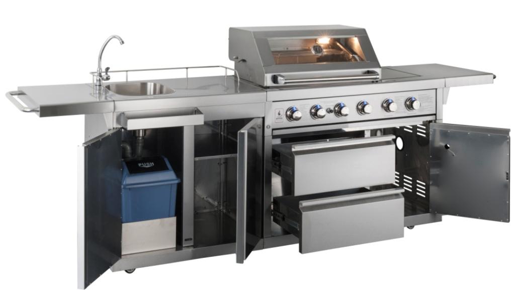 Activa 2x Edelstahl-Gasgrillküche 4B + SB + RB 14 + 4 + 3,5 kW Activa 2x Edelstahl-Gasgrillküche 4B + SB + RB 14 + 4 + 3,5 kW
