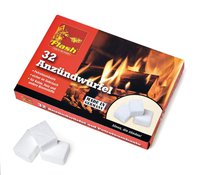 24x Grill & Kaminanzünder 32 Würfel