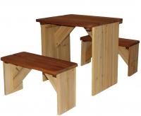 Axi Picknick-Set ZidZed XL Sitzbänke und Tisch
