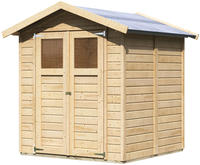 Karibu Gartenhaus Durin 3 naturbelassen 1,80x1,84x2,19m