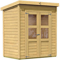 Karibu Gartenhaus Merseburg 2 naturbelassen 1,82x1,22x2,20m