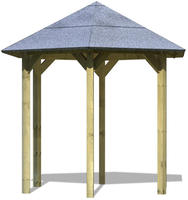 Karibu Pavillion Lissabon - 235 x 208 x 280cm kesseldruckimprägniert