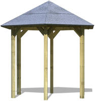 Karibu Pavillion Lissabon - 235 x 208 x 280cm kesseldruckimprägniert