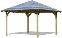 Karibu Pavillon Granada 2 kesseldruckimprägniert 3,14x3,14x3,03m