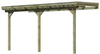 Karibu Terrassenüberdachung B kesseldruckimprägniert 4,33x2,35x2,39m