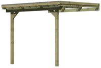 Karibu Terrassenüberdachung 3A kesseldruckimprägniert 2,44x3,63x2,45m