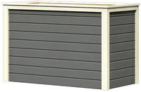Hochbeet 1 - 128 x 65 x 82 cm terragrau