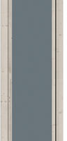 Karibu Fenster elfenbeinweiß für Cube