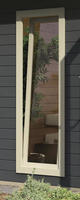 Karibu Fenster elfenbeinweiß für Cube