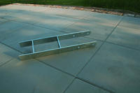 Karibu Pfostenanker 12x12 für Pavillon Carport