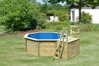 Karibu Pool Modell 1 B - 415 x 120 cm
