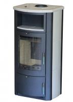 Kaminofen ST-AD wasserführend MARINELLA BSP 10kW Brennautomatik Kachel