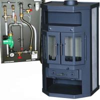 Kaminofen ST-AD wasserführend FAVORIT 2 KXBS 10 kw inkl. Anschlußset und Verkleidung