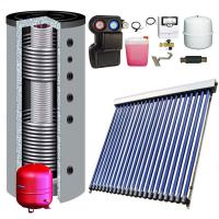 Solarpaket WT-B58/22 mit 7,52m² Kollektorfläche + Hygienespeicher 2x WT BAFA Förderung