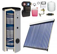 Solarpaket WT-B58/22 mit 11 m² Kollektorfläche + Solarspeicher