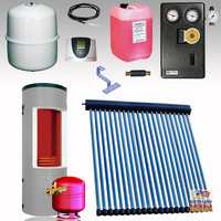 Solarpaket WT-B58/22 mit 11,28m² Kollektorfläche + Pufferspeicher 1WT BAFA Förderung