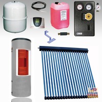 Solarpaket WT-B58/22 mit 3,64m² Kollektorfläche +Solarspeicher