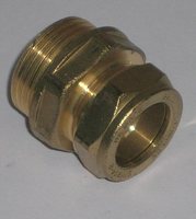 Klemmringverschraubung 22mm X 1 Zoll AG