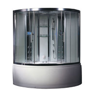 EAGO Dampfdusche DA324HF3 weiß 150x150