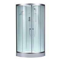 EAGO Dusche 900-26IH weiß 90 VKreis