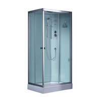 EAGO Dusche 900-27IH weiß 90 Eckdusche