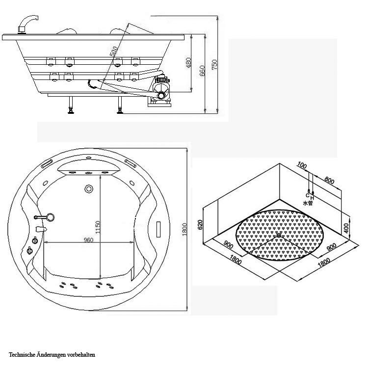 EAGO Whirlpool AM186JDTSZ 180x180 EAGO Whirlpool AM186JDTSZ 180x180