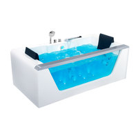 EAGO Whirlpool AM196S 180x90 silber