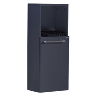 Seitenschrank X818B dunkelgrau für NewOrleans 82 cm rechts