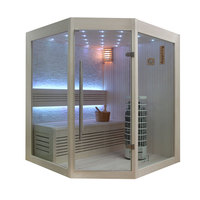 EOSPA Sauna E1219A Pappelholz 160x160 6.8kW Cilindro