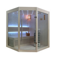 EOSPA Sauna E1219B Pappelholz 140x140 6.8kW Cilindro