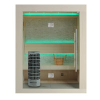 EOSPA Sauna E1252A Pappelholz 150x110 6.8kW Cilindro